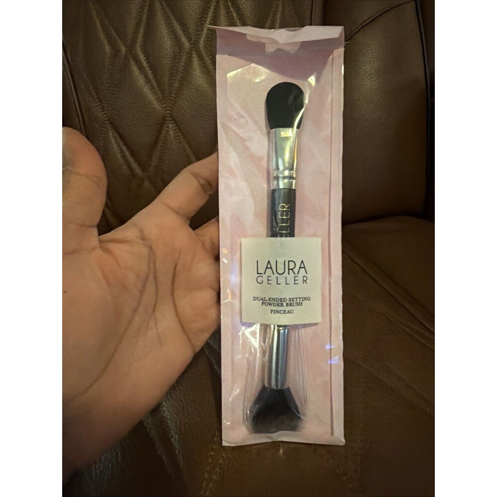 LAURA GELLER Dual Ended Setting Powder Brush  New Mack up Tools